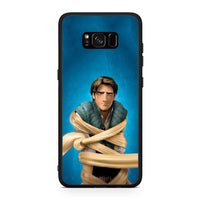 Thumbnail for Samsung S8 Tangled 1 Θήκη Αγίου Βαλεντίνου από τη Smartfits με σχέδιο στο πίσω μέρος και μαύρο περίβλημα | Smartphone case with colorful back and black bezels by Smartfits