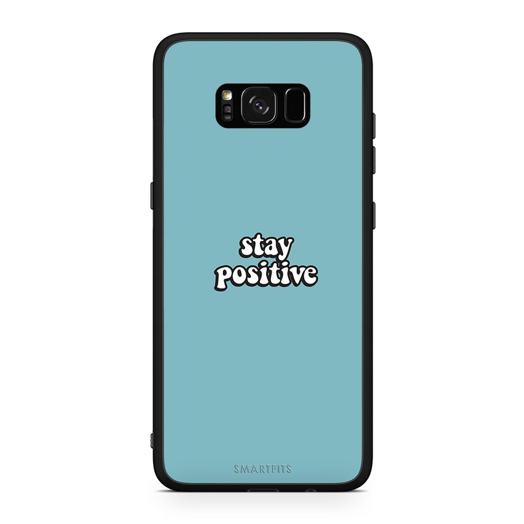 4 - Samsung S8+ Positive Text case, cover, bumper