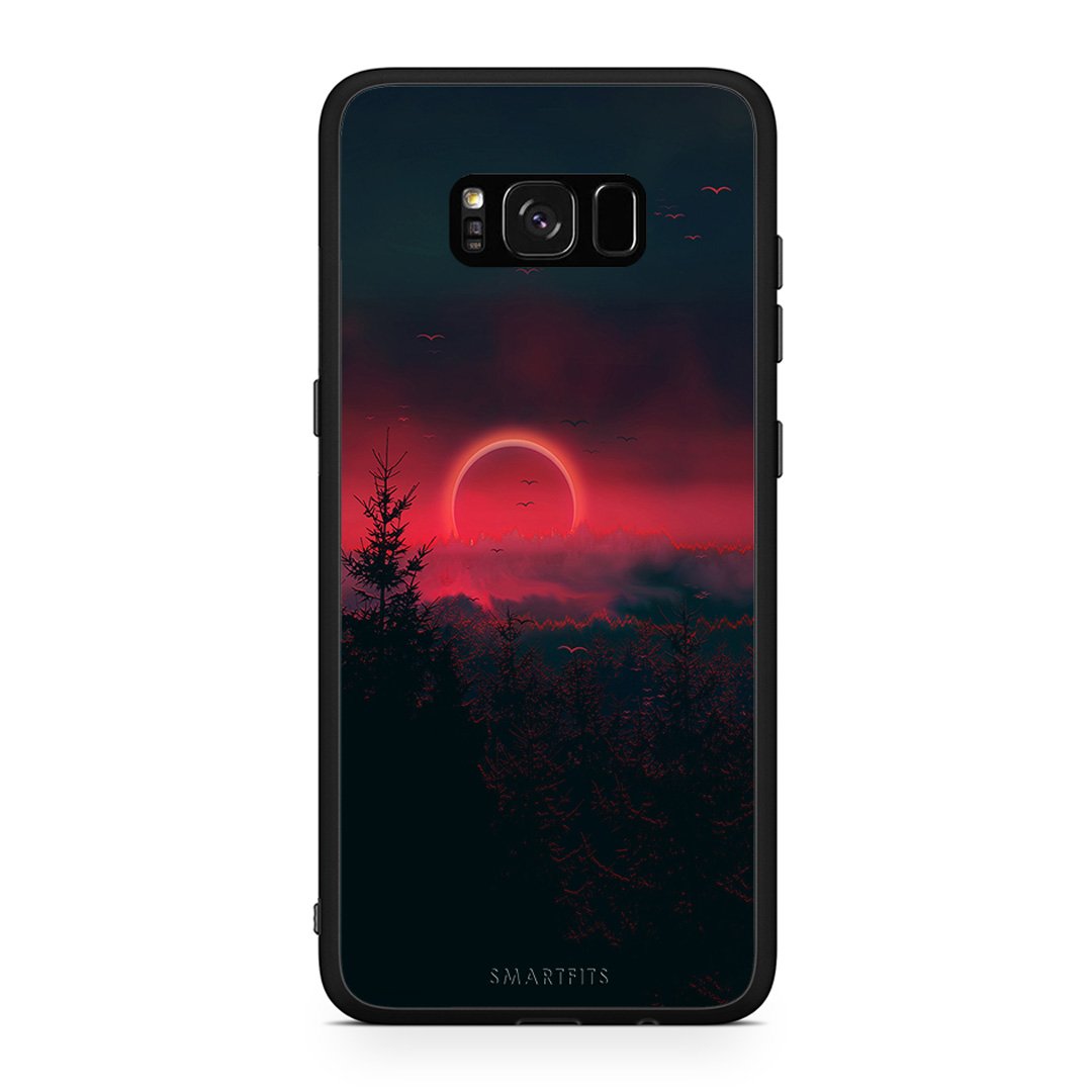 4 - Samsung S8+ Sunset Tropic case, cover, bumper