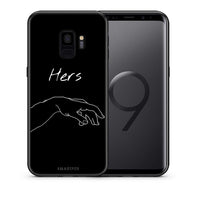 Thumbnail for Θήκη Αγίου Βαλεντίνου Samsung S9 Aeshetic Love 1 από τη Smartfits με σχέδιο στο πίσω μέρος και μαύρο περίβλημα | Samsung S9 Aeshetic Love 1 case with colorful back and black bezels