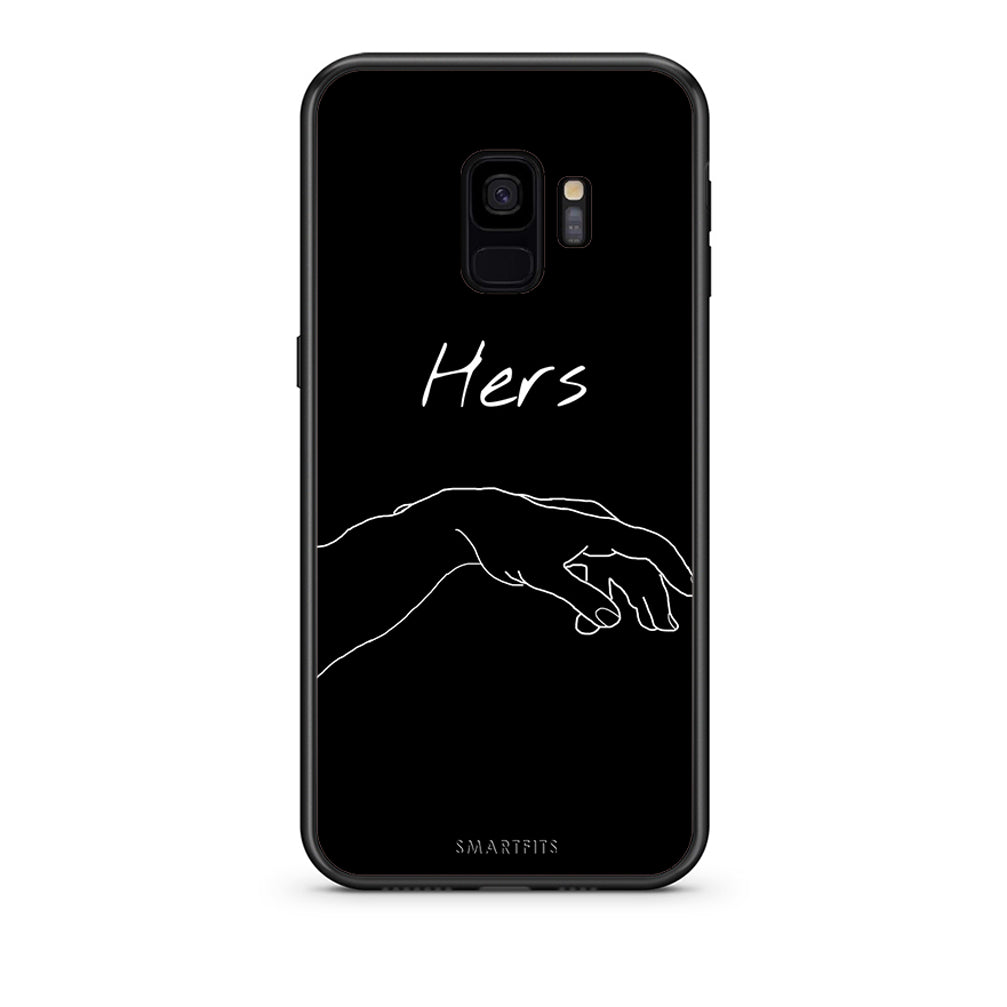 samsung s9 Aeshetic Love 1 Θήκη Αγίου Βαλεντίνου από τη Smartfits με σχέδιο στο πίσω μέρος και μαύρο περίβλημα | Smartphone case with colorful back and black bezels by Smartfits