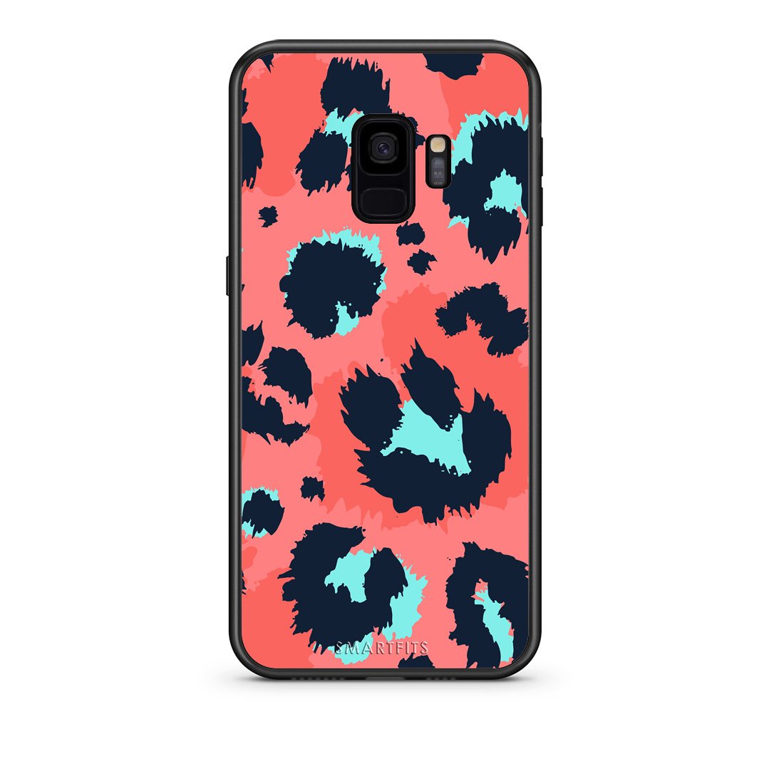 22 - samsung galaxy s9 Pink Leopard Animal case, cover, bumper