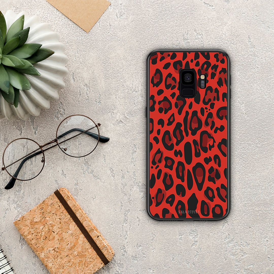 Animal Red Leopard - Samsung Galaxy S9 case