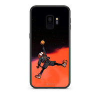 Thumbnail for samsung s9 Basketball Hero θήκη από τη Smartfits με σχέδιο στο πίσω μέρος και μαύρο περίβλημα | Smartphone case with colorful back and black bezels by Smartfits