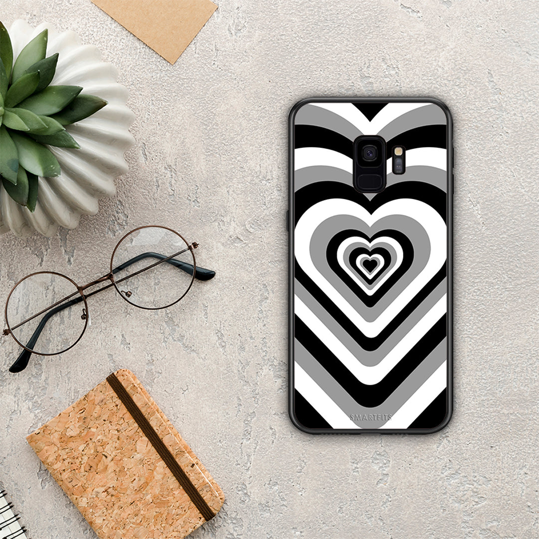 Black Hearts - Samsung Galaxy S9 case