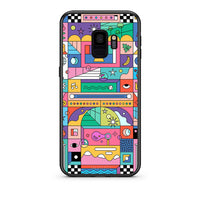 Thumbnail for samsung s9 Bubbles Soap θήκη από τη Smartfits με σχέδιο στο πίσω μέρος και μαύρο περίβλημα | Smartphone case with colorful back and black bezels by Smartfits