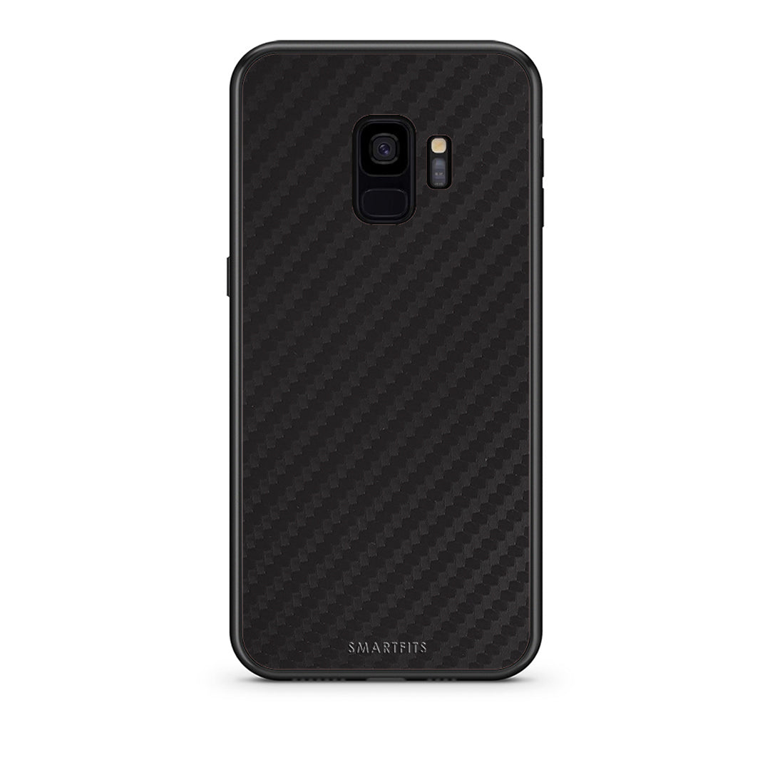 samsung s9 Carbon Black θήκη από τη Smartfits με σχέδιο στο πίσω μέρος και μαύρο περίβλημα | Smartphone case with colorful back and black bezels by Smartfits