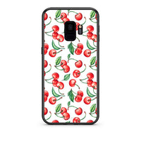 Thumbnail for samsung s9 Cherry Summer θήκη από τη Smartfits με σχέδιο στο πίσω μέρος και μαύρο περίβλημα | Smartphone case with colorful back and black bezels by Smartfits