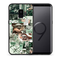 Thumbnail for Θήκη Αγίου Βαλεντίνου Samsung S9 Collage Dude από τη Smartfits με σχέδιο στο πίσω μέρος και μαύρο περίβλημα | Samsung S9 Collage Dude case with colorful back and black bezels