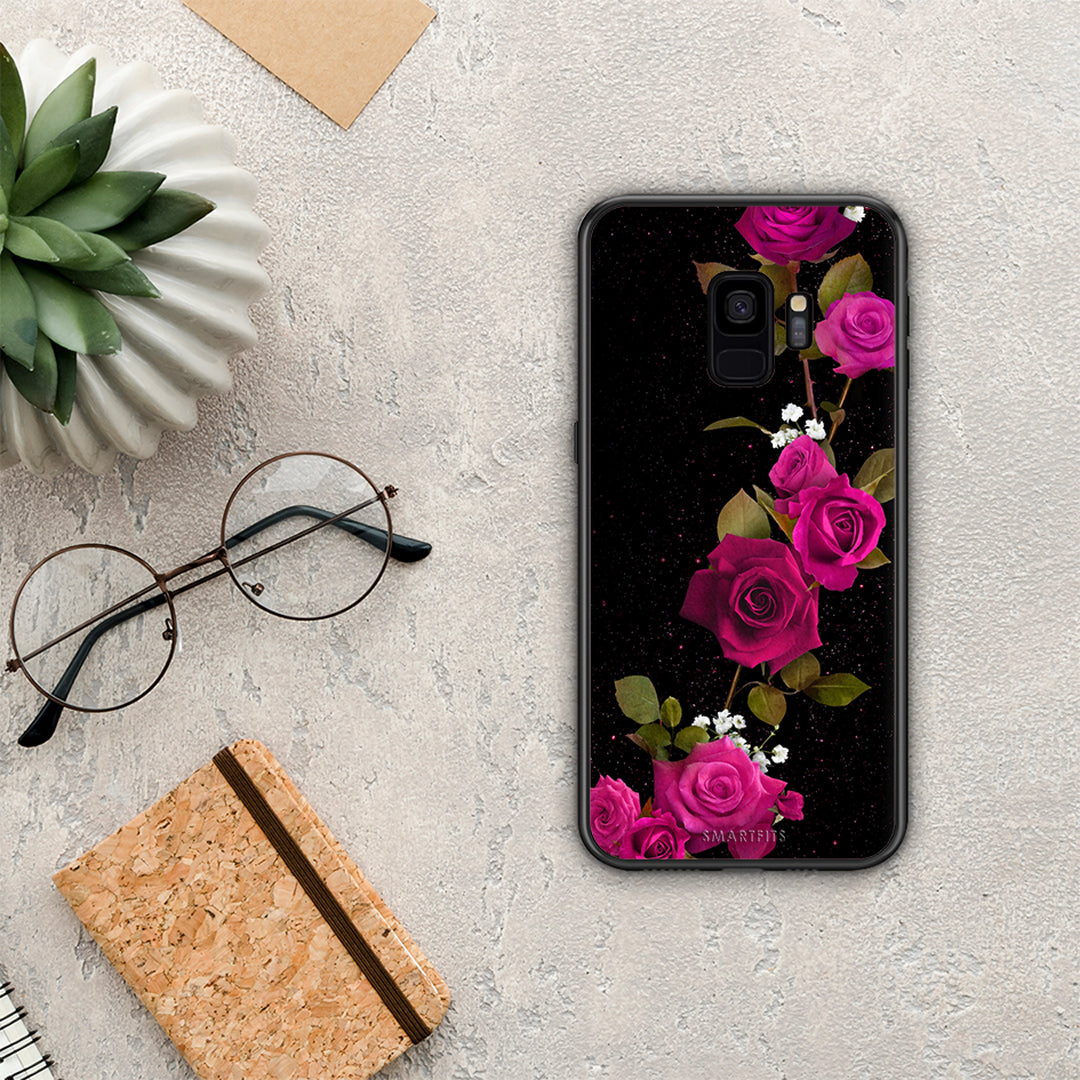 Flower Red Roses - Samsung Galaxy S9 case