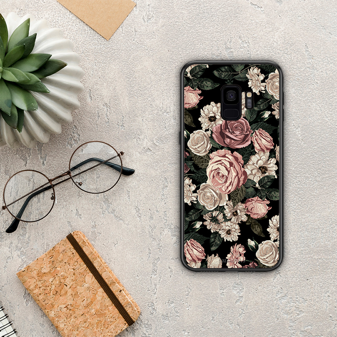 Flower Wild Roses - Samsung Galaxy S9 case