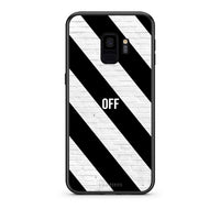 Thumbnail for samsung s9 Get Off θήκη από τη Smartfits με σχέδιο στο πίσω μέρος και μαύρο περίβλημα | Smartphone case with colorful back and black bezels by Smartfits