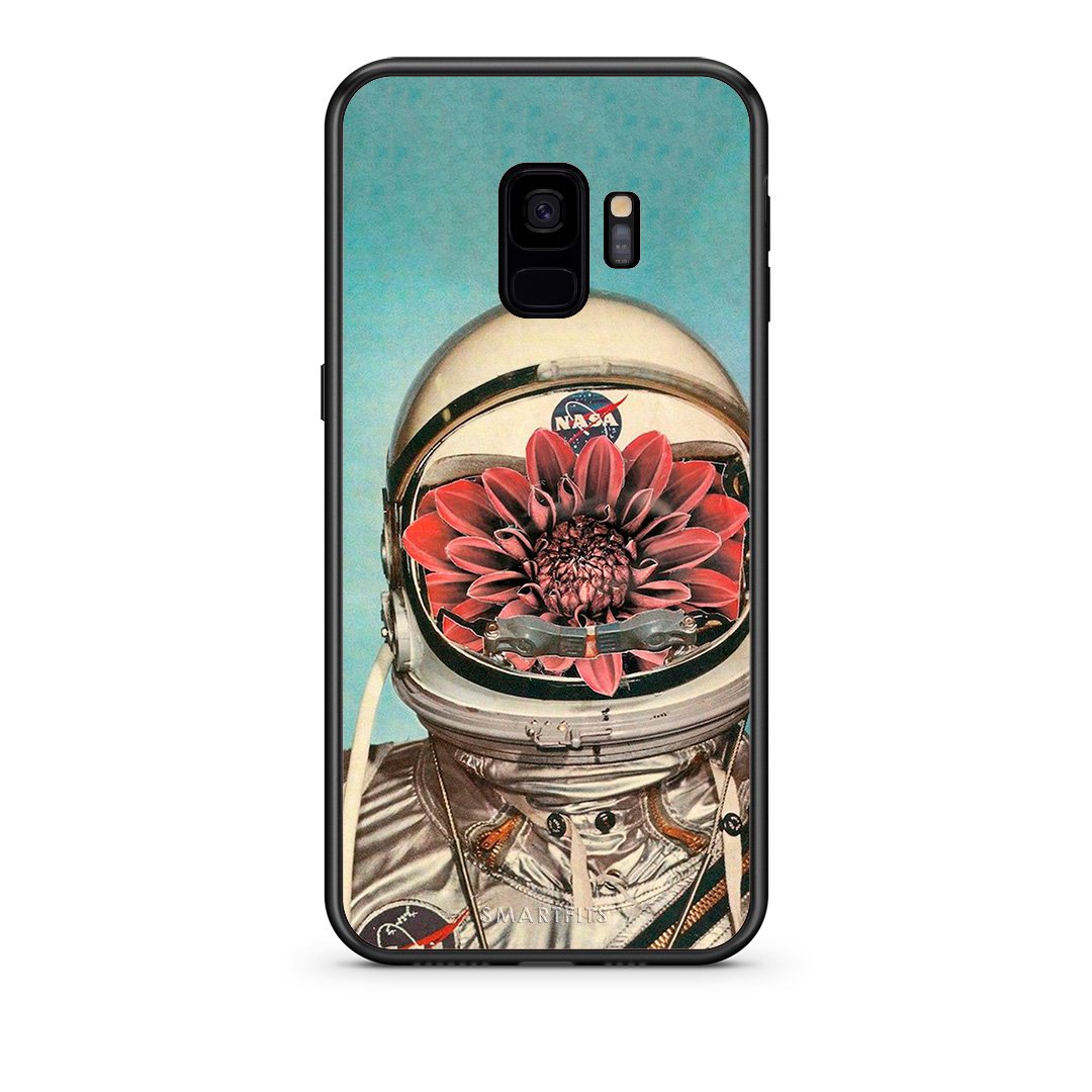 samsung s9 Nasa Bloom θήκη από τη Smartfits με σχέδιο στο πίσω μέρος και μαύρο περίβλημα | Smartphone case with colorful back and black bezels by Smartfits