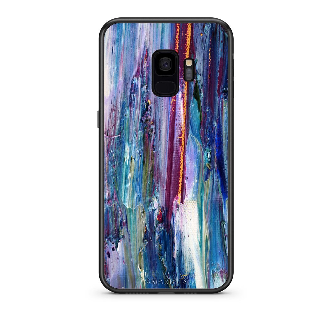 99 - samsung galaxy s9 Paint Winter case, cover, bumper