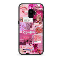 Thumbnail for samsung s9 Pink Love Θήκη Αγίου Βαλεντίνου από τη Smartfits με σχέδιο στο πίσω μέρος και μαύρο περίβλημα | Smartphone case with colorful back and black bezels by Smartfits