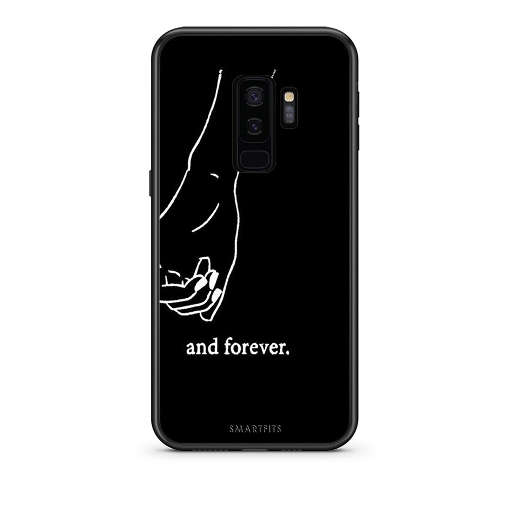 samsung s9 plus Always & Forever 2 Θήκη Αγίου Βαλεντίνου από τη Smartfits με σχέδιο στο πίσω μέρος και μαύρο περίβλημα | Smartphone case with colorful back and black bezels by Smartfits