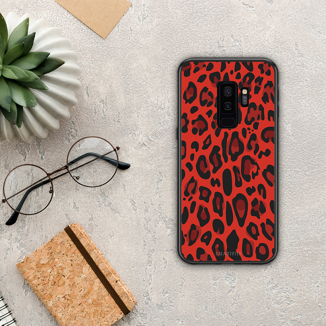 Animal Red Leopard - Samsung Galaxy S9+ case