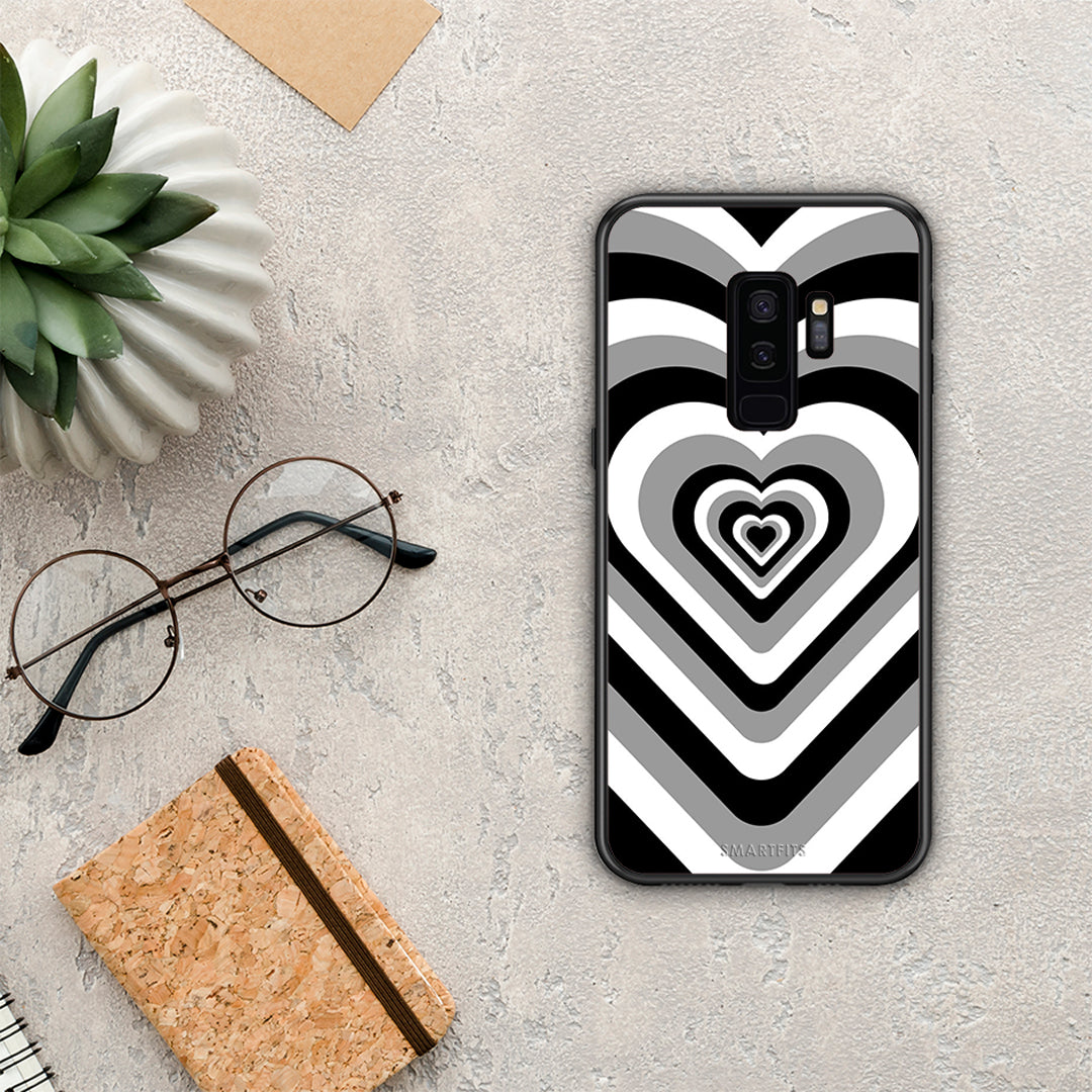 Black Hearts - Samsung Galaxy S9+ case