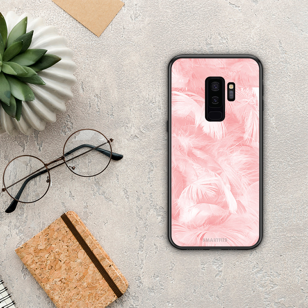 Boho Pink Feather - Samsung Galaxy S9+ case