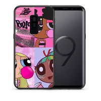 Thumbnail for Θήκη Αγίου Βαλεντίνου Samsung S9 Plus Bubble Girls από τη Smartfits με σχέδιο στο πίσω μέρος και μαύρο περίβλημα | Samsung S9 Plus Bubble Girls case with colorful back and black bezels
