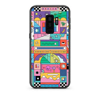 Thumbnail for samsung s9 plus Bubbles Soap θήκη από τη Smartfits με σχέδιο στο πίσω μέρος και μαύρο περίβλημα | Smartphone case with colorful back and black bezels by Smartfits