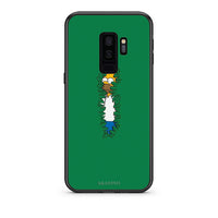 Thumbnail for samsung s9 plus Bush Man Θήκη Αγίου Βαλεντίνου από τη Smartfits με σχέδιο στο πίσω μέρος και μαύρο περίβλημα | Smartphone case with colorful back and black bezels by Smartfits