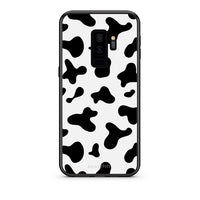 Thumbnail for samsung s9 plus Cow Print θήκη από τη Smartfits με σχέδιο στο πίσω μέρος και μαύρο περίβλημα | Smartphone case with colorful back and black bezels by Smartfits