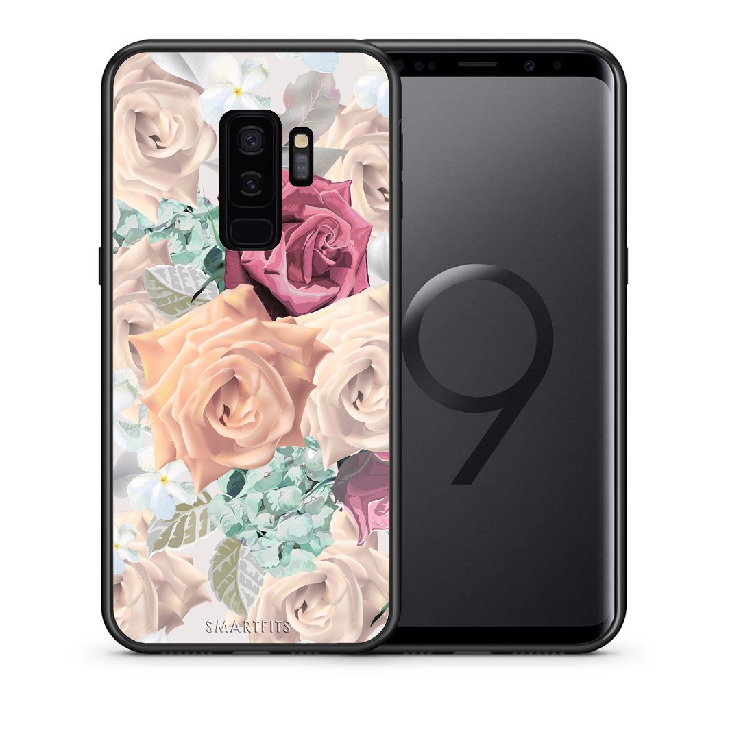 Θήκη Samsung S9 Plus Bouquet Floral από τη Smartfits με σχέδιο στο πίσω μέρος και μαύρο περίβλημα | Samsung S9 Plus Bouquet Floral case with colorful back and black bezels