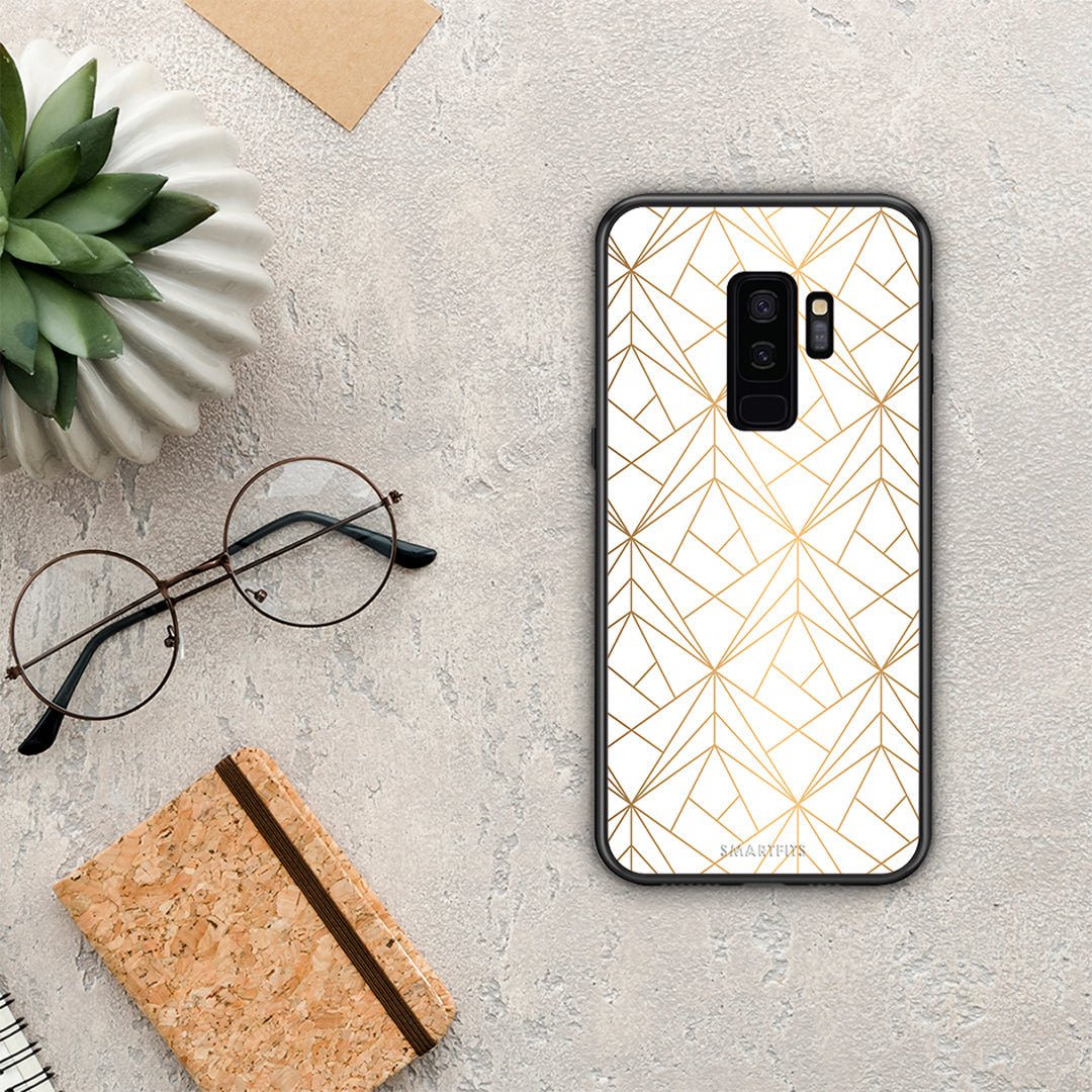 Geometric Luxury White - Samsung Galaxy S9+ case