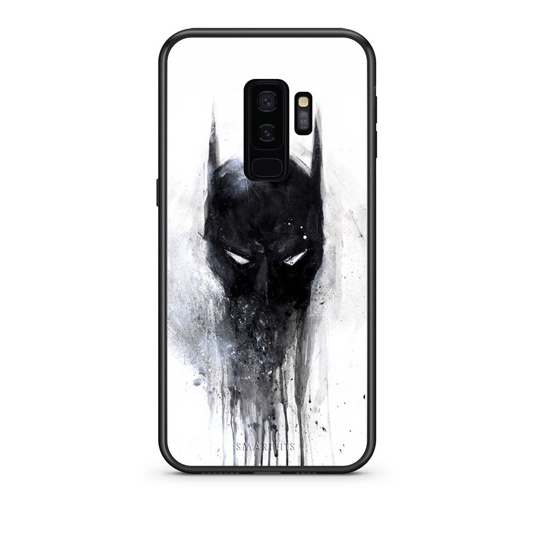 4 - samsung s9 plus Paint Bat Hero case, cover, bumper