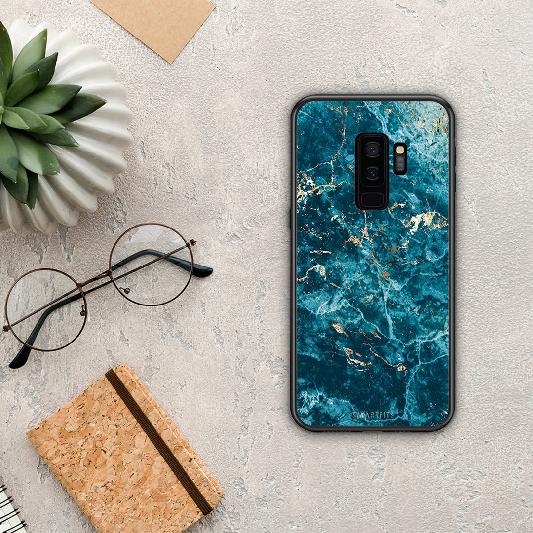 Marble Blue - Samsung Galaxy S9+ case