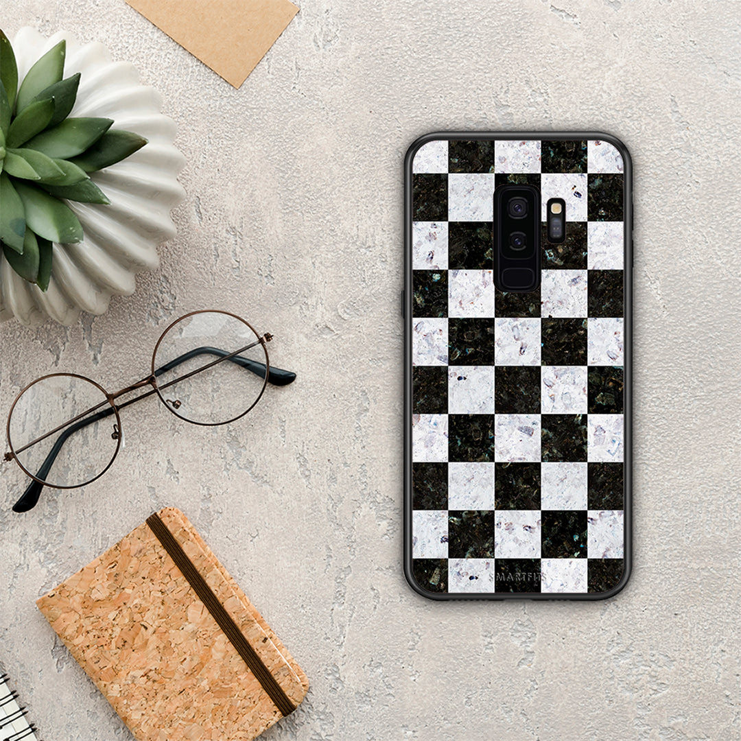 Marble Square Geometric - Samsung Galaxy S9+ Case