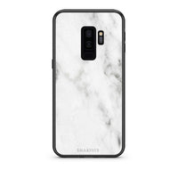 Thumbnail for 2 - samsung galaxy s9 plus White marble case, cover, bumper