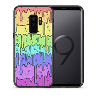 Thumbnail for Θήκη Samsung S9 Plus Melting Rainbow από τη Smartfits με σχέδιο στο πίσω μέρος και μαύρο περίβλημα | Samsung S9 Plus Melting Rainbow case with colorful back and black bezels