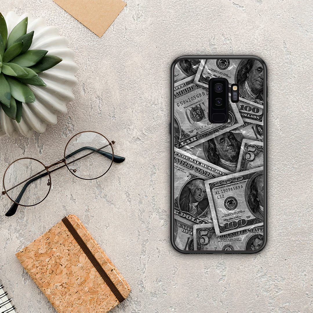 Money Dollars - Samsung Galaxy S9+ Case