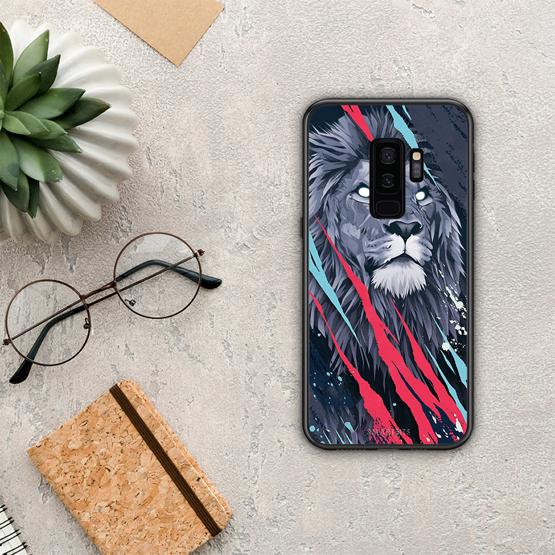 Popart Lion Designer - Samsung Galaxy S9+ case