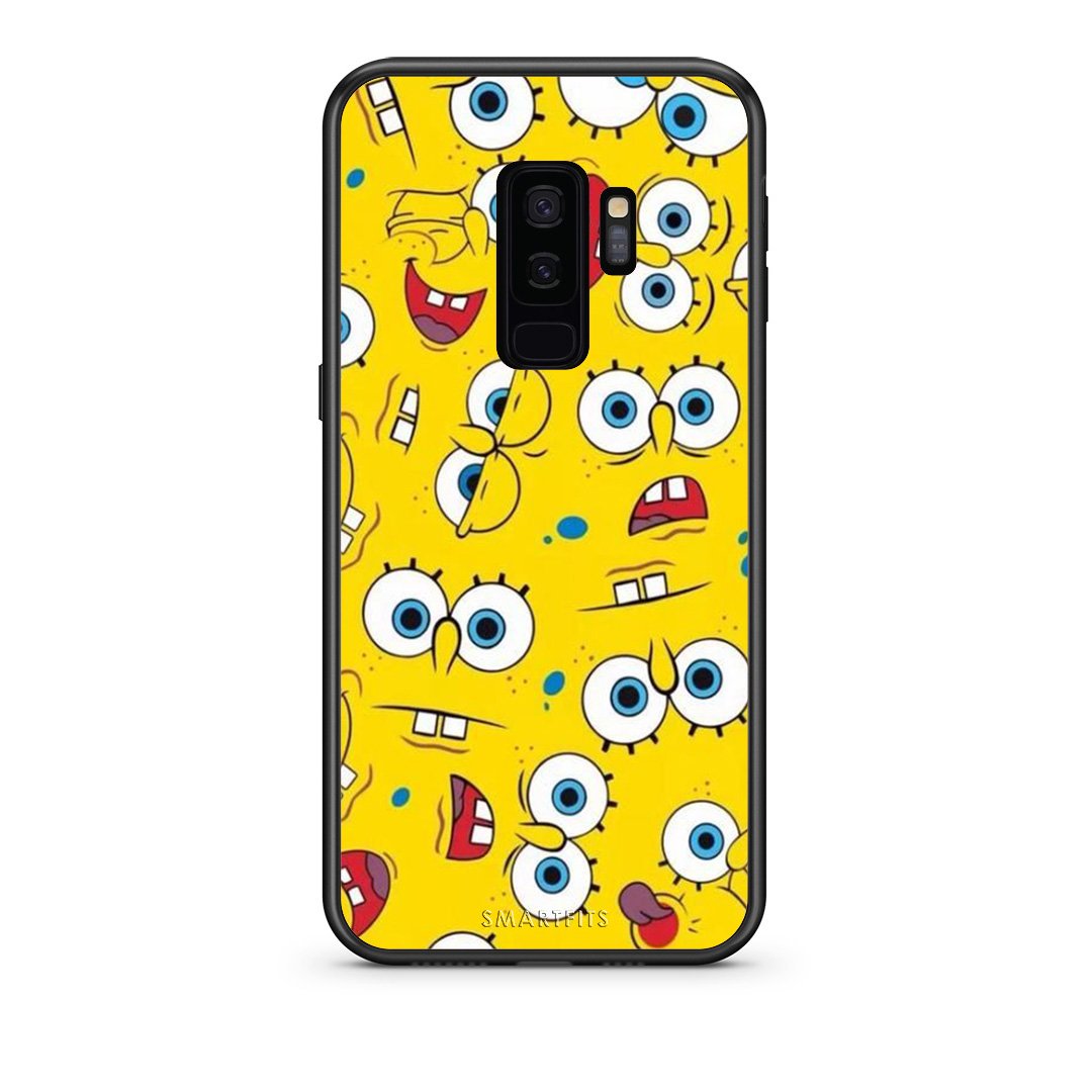 4 - samsung s9 plus Sponge PopArt case, cover, bumper