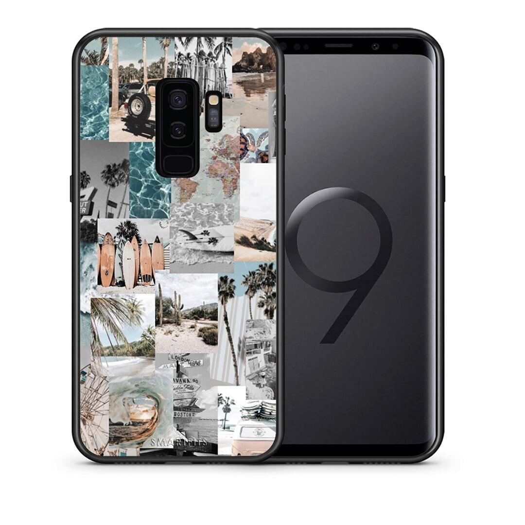 Θήκη Samsung S9 Plus Retro Beach Life από τη Smartfits με σχέδιο στο πίσω μέρος και μαύρο περίβλημα | Samsung S9 Plus Retro Beach Life case with colorful back and black bezels