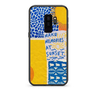 Thumbnail for samsung s9 plus Sunset Memories Θήκη από τη Smartfits με σχέδιο στο πίσω μέρος και μαύρο περίβλημα | Smartphone case with colorful back and black bezels by Smartfits