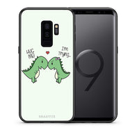 Thumbnail for Θήκη Samsung S9 Plus Rex Valentine από τη Smartfits με σχέδιο στο πίσω μέρος και μαύρο περίβλημα | Samsung S9 Plus Rex Valentine case with colorful back and black bezels