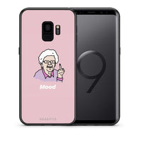 Thumbnail for Θήκη Samsung S9 Mood PopArt από τη Smartfits με σχέδιο στο πίσω μέρος και μαύρο περίβλημα | Samsung S9 Mood PopArt case with colorful back and black bezels