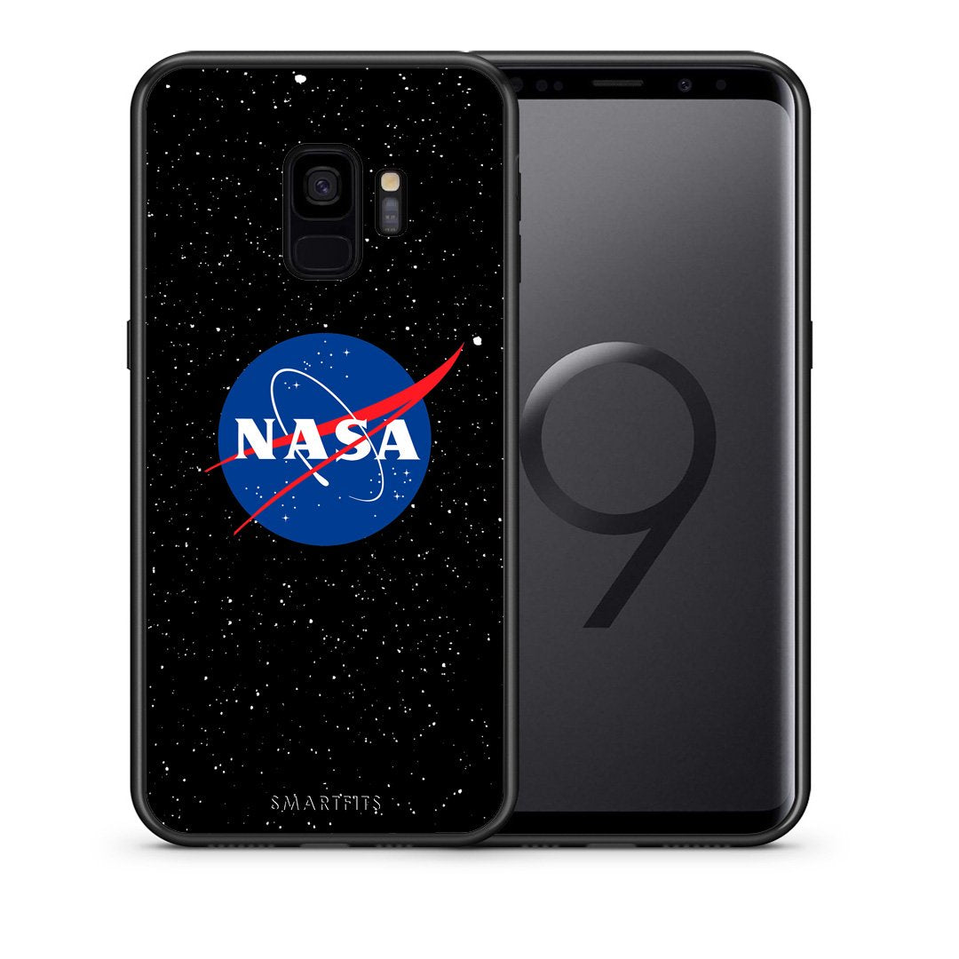 Θήκη Samsung S9 NASA PopArt από τη Smartfits με σχέδιο στο πίσω μέρος και μαύρο περίβλημα | Samsung S9 NASA PopArt case with colorful back and black bezels