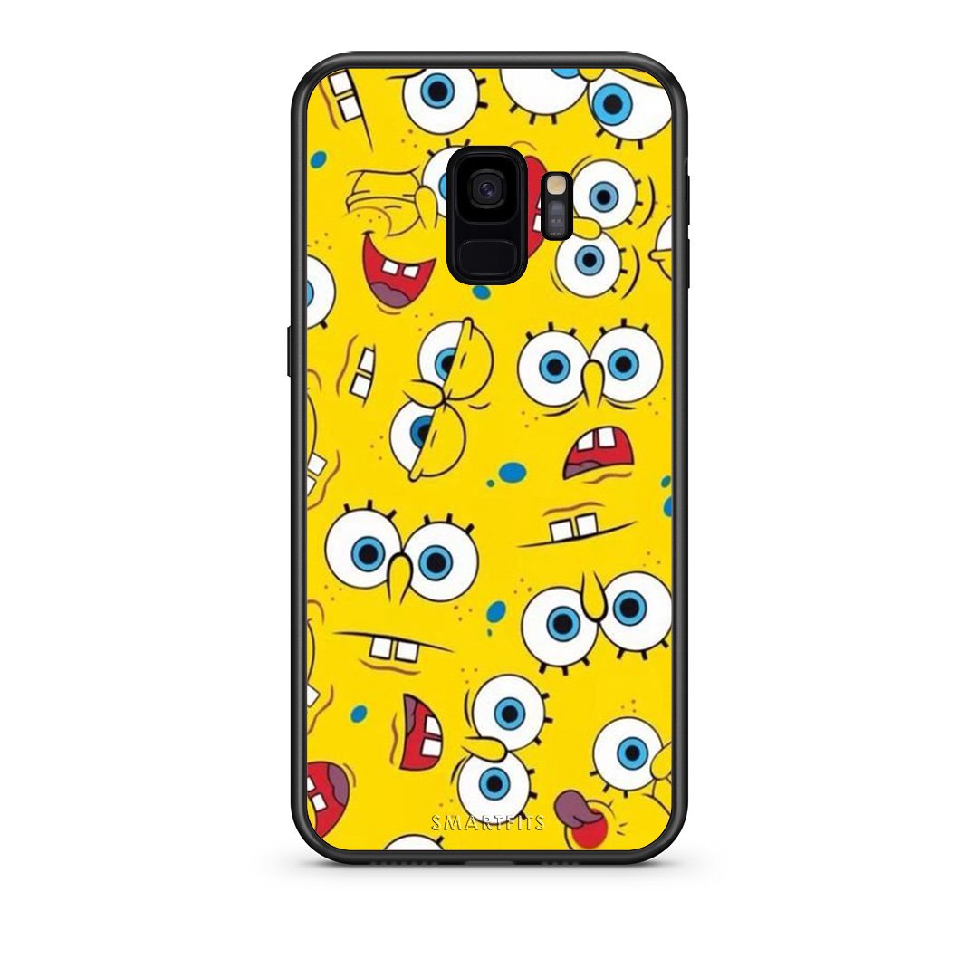 4 - samsung s9 Sponge PopArt case, cover, bumper