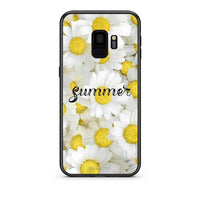 Thumbnail for samsung s9 Summer Daisies Θήκη από τη Smartfits με σχέδιο στο πίσω μέρος και μαύρο περίβλημα | Smartphone case with colorful back and black bezels by Smartfits