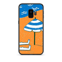 Thumbnail for samsung s9 Summering Θήκη από τη Smartfits με σχέδιο στο πίσω μέρος και μαύρο περίβλημα | Smartphone case with colorful back and black bezels by Smartfits