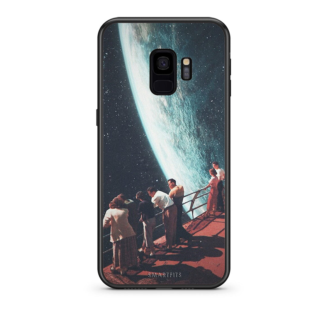 samsung s9 Surreal View θήκη από τη Smartfits με σχέδιο στο πίσω μέρος και μαύρο περίβλημα | Smartphone case with colorful back and black bezels by Smartfits