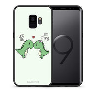 Thumbnail for Θήκη Samsung S9 Rex Valentine από τη Smartfits με σχέδιο στο πίσω μέρος και μαύρο περίβλημα | Samsung S9 Rex Valentine case with colorful back and black bezels
