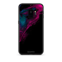 Thumbnail for 4 - samsung s9 Pink Black Watercolor case, cover, bumper