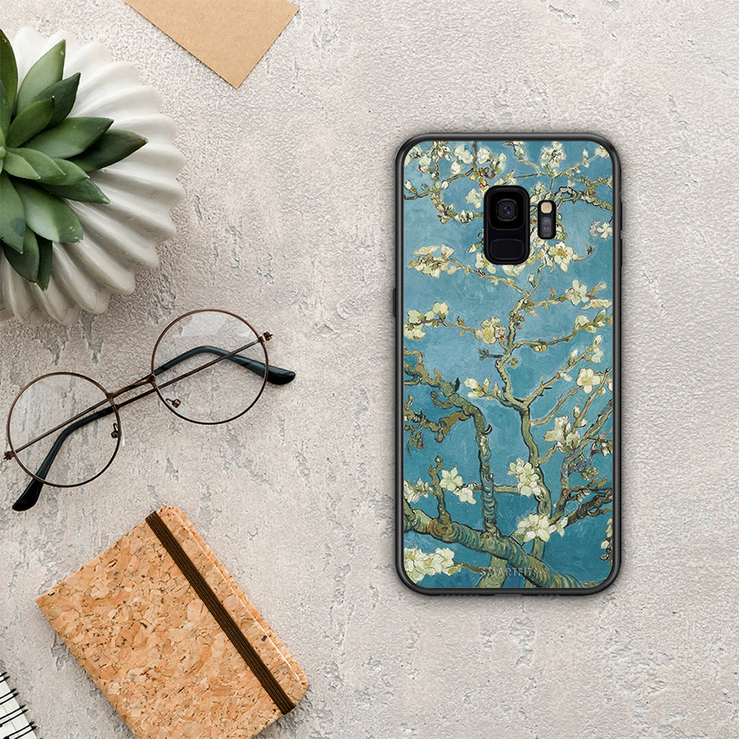 White Blossoms - Samsung Galaxy S9 case