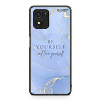 Thumbnail for Vivo Y01 / Y15s Be Yourself θήκη από τη Smartfits με σχέδιο στο πίσω μέρος και μαύρο περίβλημα | Smartphone case with colorful back and black bezels by Smartfits